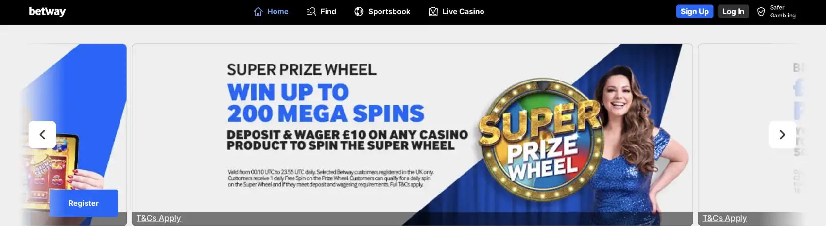 Betway Casino Review