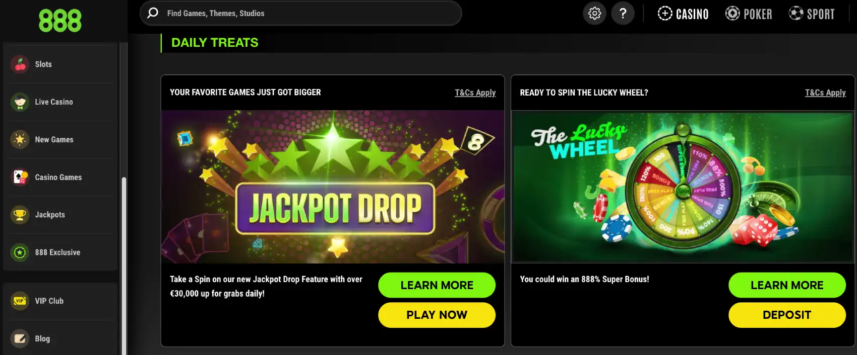 Casino Bonuses