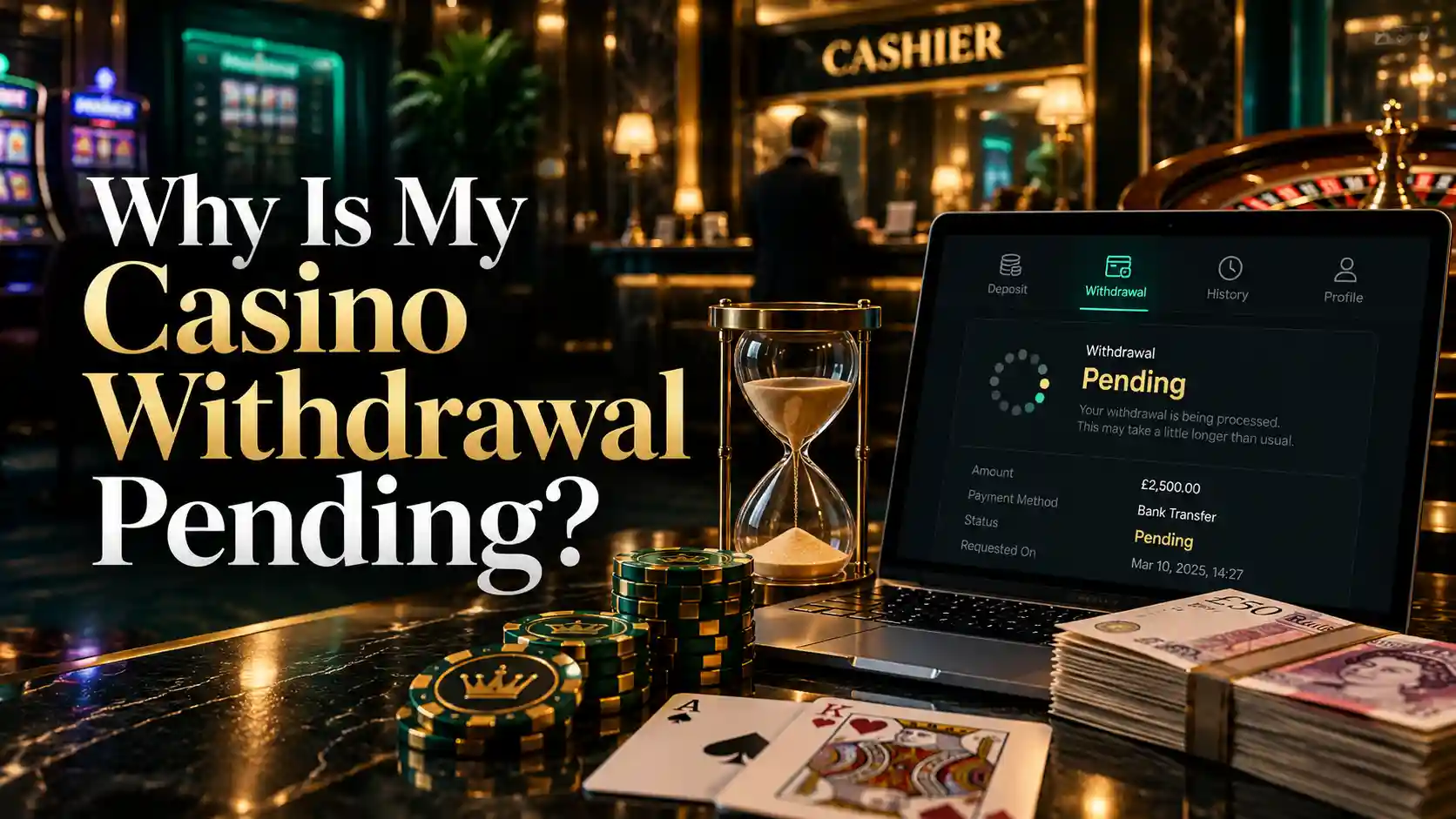 Why Is My Casino Withdrawal Pending