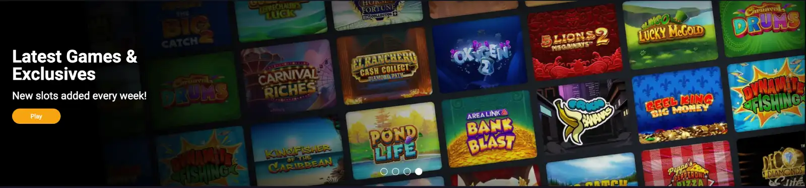 Jackpot City Casino Games