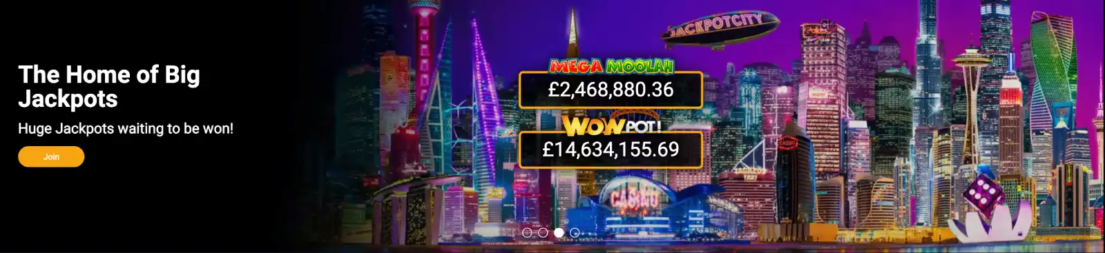 Jackpot City Casino Registration