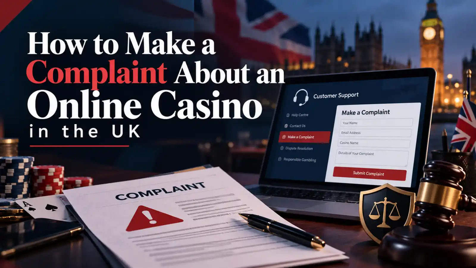 How to Make a Complaint About an Online Casino in the UK